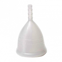 Iriscup Menstrual Cup Size. L Transparent