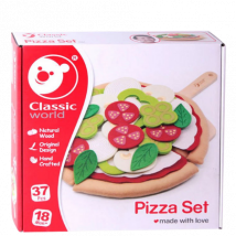 Classic World Pizza Play Set - 37 pieces