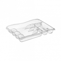 Privilege Cutlery tray Transparent - 38cm x 30cm x 5cm