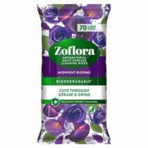 Zoflora Antibacterial Multi Surface Cleansing Wipes - 70 pcs