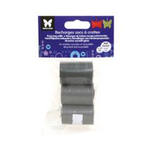Martin Sellier Recharges Distributeur Sacs Ramasse-Crotte Papillon 3 rouleaux