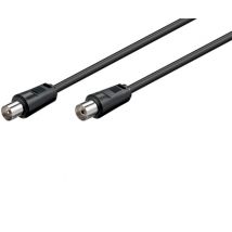 Goobay Black Antenna Cable - 10 metres