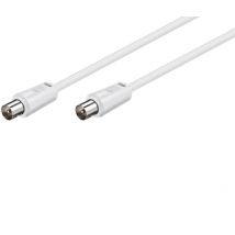 Goobay White Antenna Cable - 5 metres