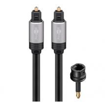 Goobay Plus Optical Toslink Cable With Adapter - 5 metres
