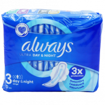 Always Ultra Day & Night Bind - 10 pcs