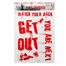 Atosa Halloween Sticker - 42x19cm