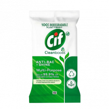 Cif Multi Purpose Antibacterial Cleansing Wipes - 28 pcs