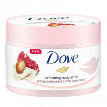 Dove Pomegranate & Shea Butter Body Scrub – 225ml