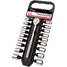 Draper Redline Socket Wrench Set - 19pcs