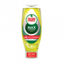 Fairy Liquid Max Power Lemon Detergent - 640 ml