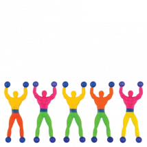 Fun Toys Sticky Wall Walkers Figures Assorted – 1 Pc