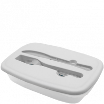 Function Lunch box with cutlery
