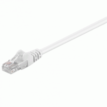 Goobay CAT 5e Network cable U/UTP 1M - White