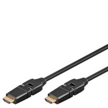 Goobay Flexible HDMI High Speed Cable with Ethernet - 3 metres