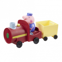 Gurli Pig Grandpa Pig Train + Wagon