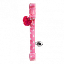 Hunter KHB Glossy Dots Cat Collar - Pink