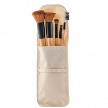 InnovaGoods Miset Wooden Makeup Brush Set - 5 pcs