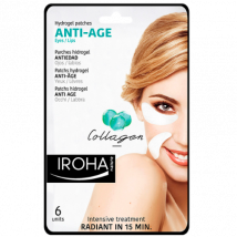 Iroha Hydrogel Anti-Age Collagen Eye Mask - 6 pcs