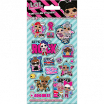 LOL Surprise Glitter Stickers
