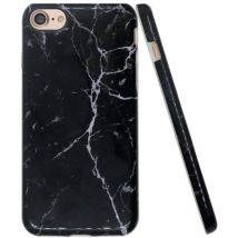 BasicPlus iPhone 8+ Cover Black Marble