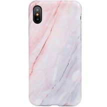 BasicPlus iPhone X/Xs Cover - Pink Marble
