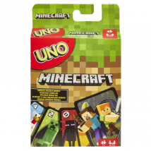 Mattel Minecraft UNO Play Cards