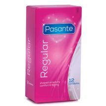 Pasante Regular Condoms - 12 pcs