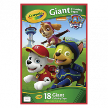 Paw Patrol Large Colouring Book with stickers