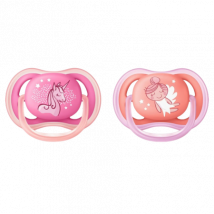 Philips Avent Ultra Air Pacifier 2-Pack - Unicorn & Fairy