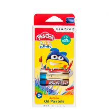 Play-Doh Jumbo Oil Pastel Set - 12 pcs