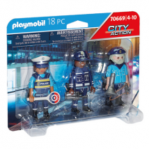 Playmobil City Action Police Figures 70669