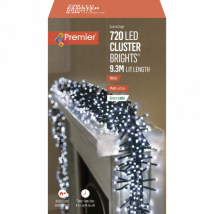 Premier 720 LED Cluster Light Chain - 9 3m