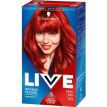 Schwarzkopf Live Permanent Hair Colour - 035 Real Red