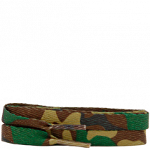 Shoestring Laces - Green Camouflage