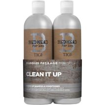 Tigi Bed Head Clean Up Shampoo & Conditioner 2x750ml