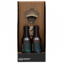 Technic Man' Stuff Bottle Opener & Bath Care Set
