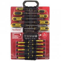 Toolland HSET08N Screwdriver & Bit Set - 44 pieces