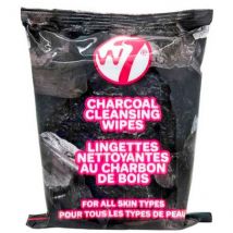 W7 Charcoal Cleansing Wipes - 25 pcs