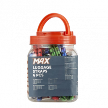 Max Bagageriemen - 6 stuks