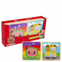 CoComelon 3D Houten Puzzel Assorti â 2 Stuks