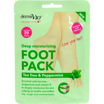 Derma V10 Tea Tree Voetpakking