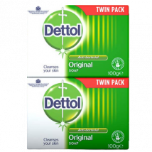 Dettol Original AntibacteriÃ«le Handzeep Twin Pack - 2 x 100 g