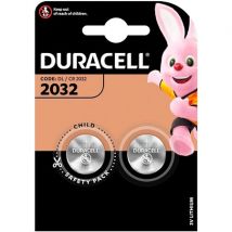 Duracell CR2032 Lithium knoopcelbatterij - 2 stuks
