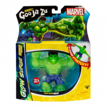 Heroes of Goo Jit Zu Marvel Glow Surge Hulk Stretchfiguur