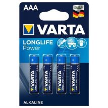 Varta Longlife Power AAA-batterijen - 4 stuks