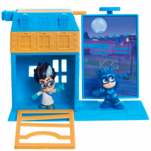 Pyjamahelden Val & Ontsnap Speelset - Catboy & Romeo