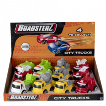 Roadsterz City Trucks 4 Assorted