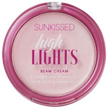 Zonnebrandcrème met hoge lichten