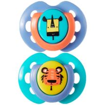 Tommee Tippee Fun Style 0-6 maanden fopspeen - 2 stuks