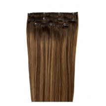 18 Deluxe Remy Instant Clip-In Hair Extensions - Brond'mbre"